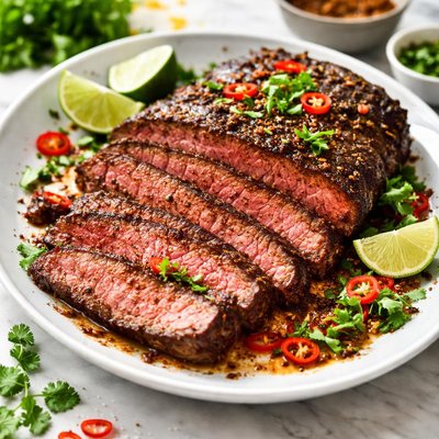 Image of London Broil with Chili Seasonings
