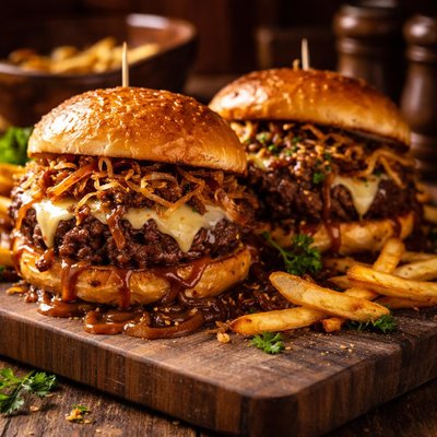 Image of Loose Sloppy French Onion Burgers