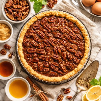 Image of Louisiana Roasted Pecan Pie