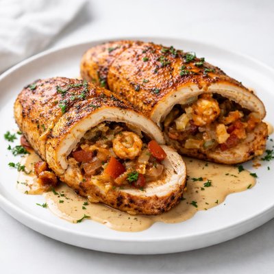 Image of Louisiana Stuffed Chicken Breasts