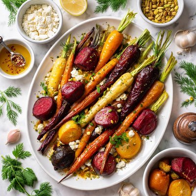 Image of Lovely Beets and Carrots