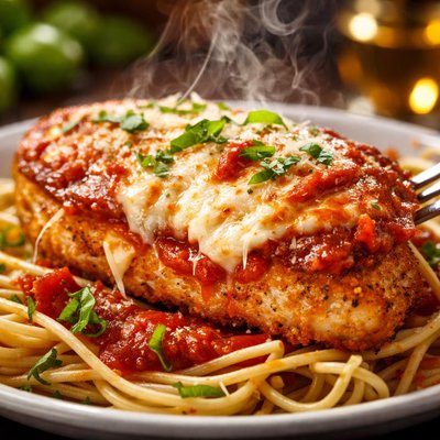 Image of Low Cal Chicken Parmesan Nuwave Flavorwave Ovens