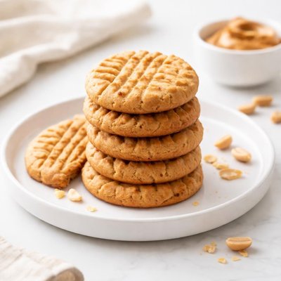 Image of Low Calorie and Fabulous Peanut Butter Cookies