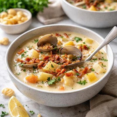 Image of Low Calorie Clam Chowder