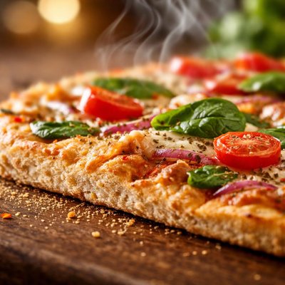 Image of Low Calorie Low Fat Thin Pizza Crust