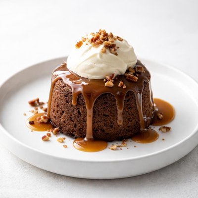 Image of Low Calorie Sticky Date Cake Pudding
