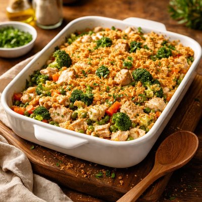 Image of Low Calorie Turkey Casserole