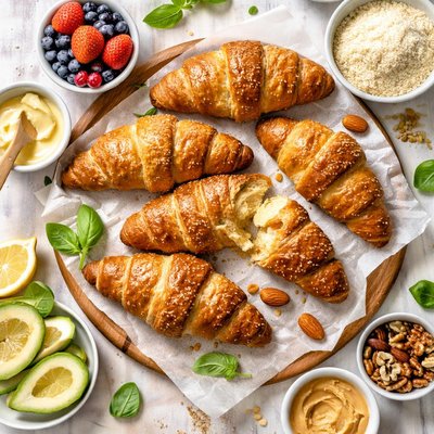 Image of Croissant bajo en carbohidratos