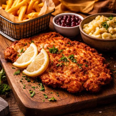 Image of Low Cost German Pork Schnitzel