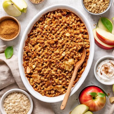 Image of Low Gi Apple Crisp