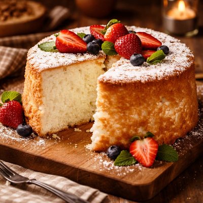 Image of Low Low Cal Angel Food Cake