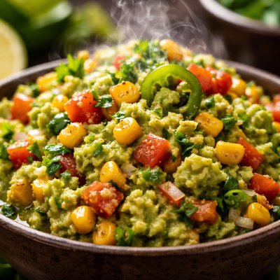 Image of Low Salt Corn Guacamole