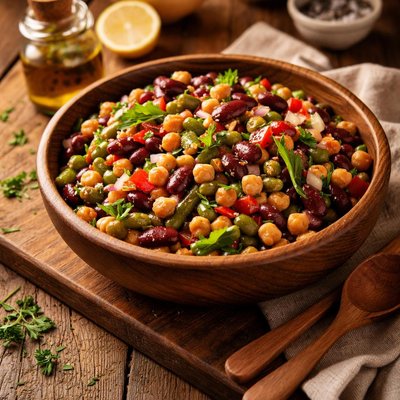Image of Low Sugar Three Bean Salad