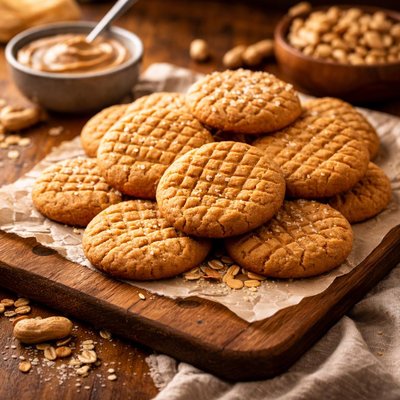 Image of Lower Calorie Peanut Butter Cookies