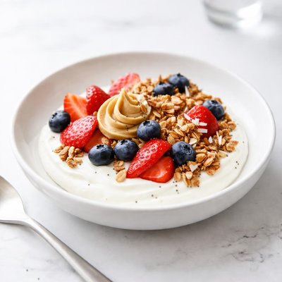 Image of Lower Carb Healthy Breakfast Parfait