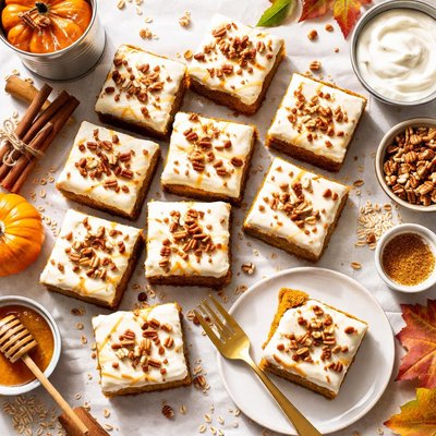 Image of Lower Fat Pumpkin Bars