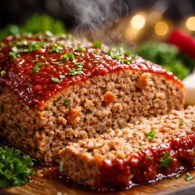 Image of Lower Fat Totally Awesome Meatloaf