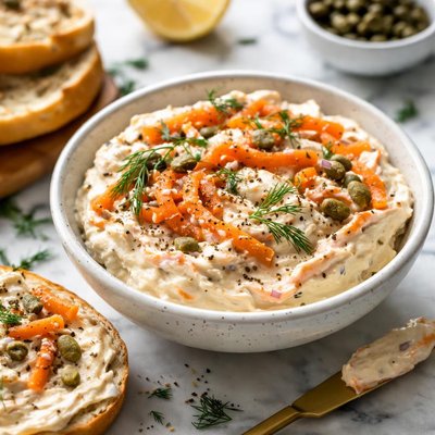 Image of Vegan Lox Cream Cheese Spread
