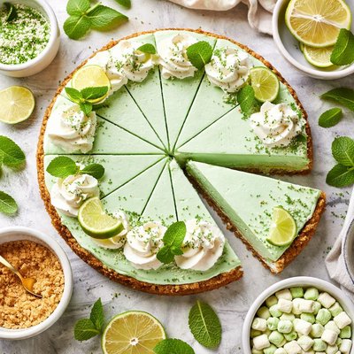 Image of Lucky Mint Cheesecake