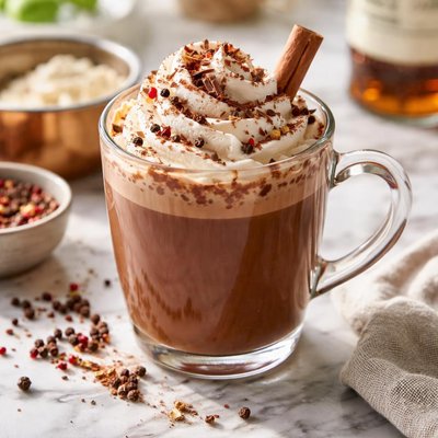 Image of Lumumba Swiss Hot Chocolate with Peppercorns