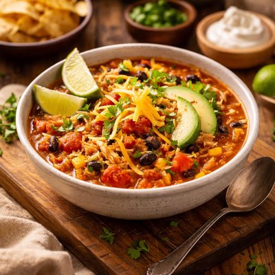 Image of Lunch Box Taco Chicken Soup