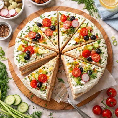 Image of Luncheon Sandwich Torte