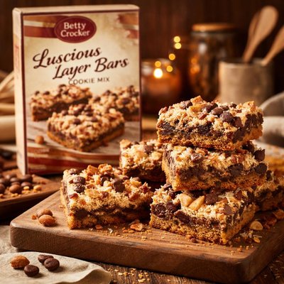 Image of Luscious Layer Bars Cookie Mix