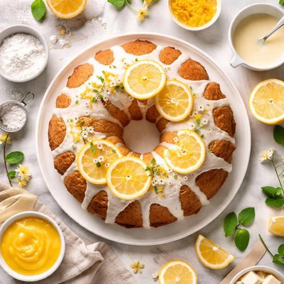 Image of Luscious Lemon Bundt Cake