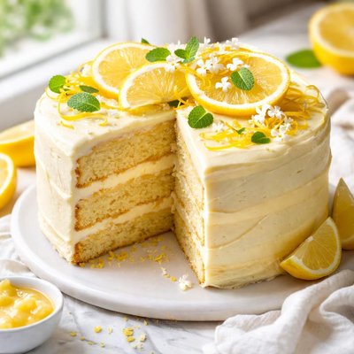 Image of Luscious Lemon Cake