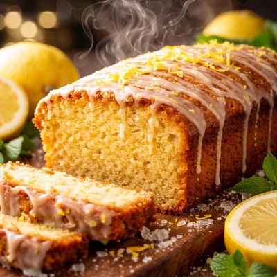 Image of Luscious Lemon Drizzle Cake