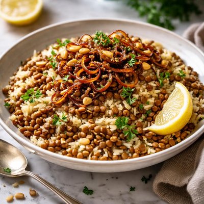 Image of M Juderah Lebanese Rice and Lentils