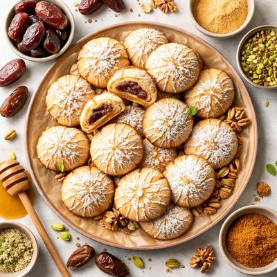 Image of Ma Amoul Lebanese Date Stuffed Pastries