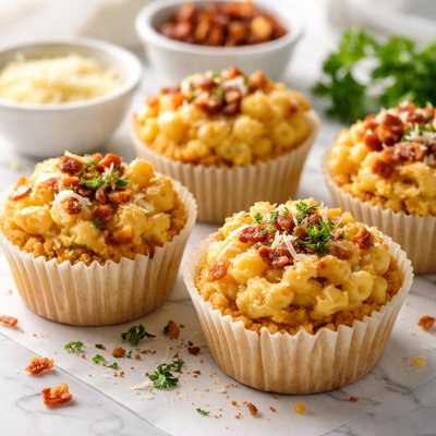 Image of Mac and Cheese Cupcakes