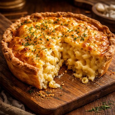 Image of Mac N Cheese Pie