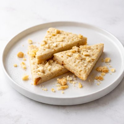 Image of Macadamia and Ginger Shortbread