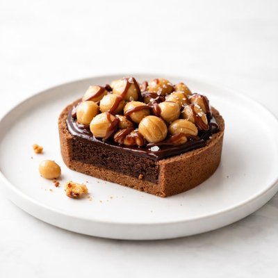 Image of Macadamia Brownie Tart