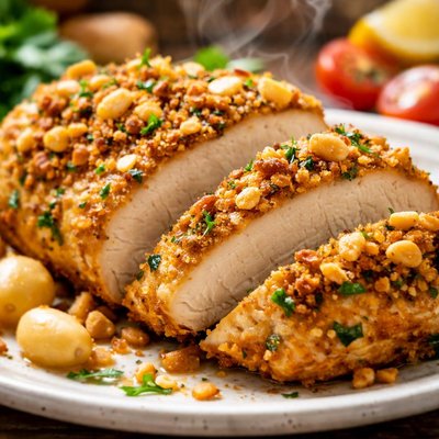Image of Macadamia Crusted Chicken