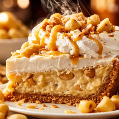 Image of Macadamia Nut Cream Pie