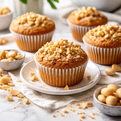Image of Macadamia Nut Muffins
