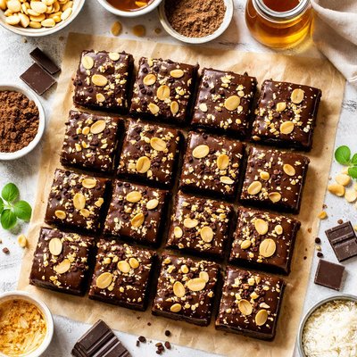 Image of Macadamia Raw Brownies