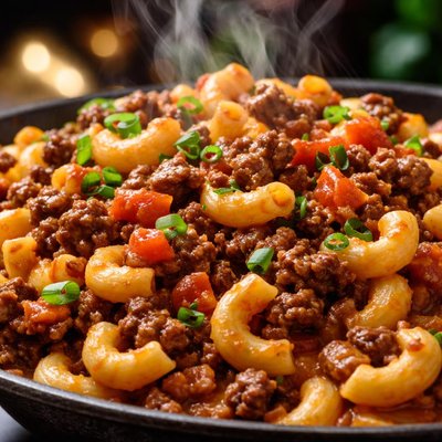 Image of Vegetarian Macaroni and Beef
