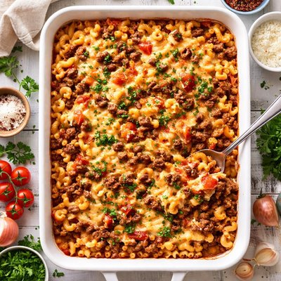 Image of Macaroni and Beef Casserole