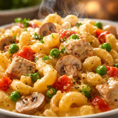 Image of Macaroni and Cheese a La King