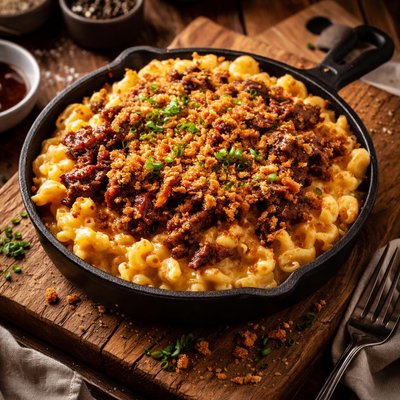 Image of Macaroni and Cheese Dinosaur Bbq