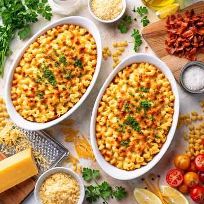 Image of Macaroni and Cheese for Mom and Dad