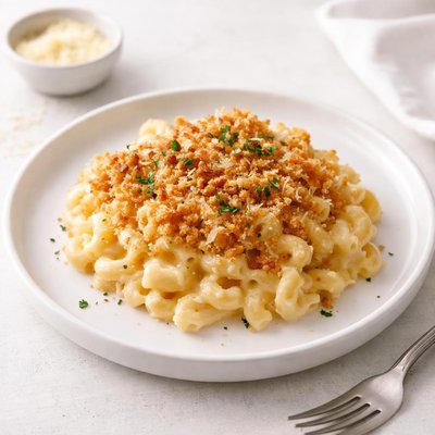 Image of Macaroni and Cheese Homemade Crusty