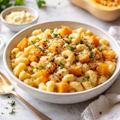 Image of Macaroni and Cheese with Butternut Squash or Cauliflower