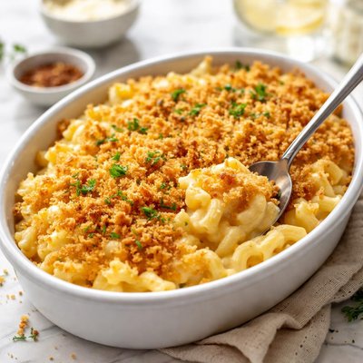 Image of Macaroni and Cheese with Crumb Topping