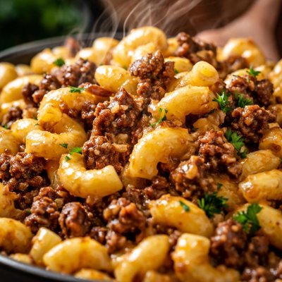 Image of Whole30 Macaroni and Cheese with Ground Beef