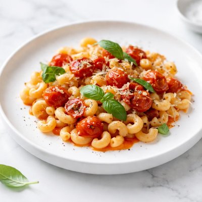 Image of Macaroni and Tomatoes